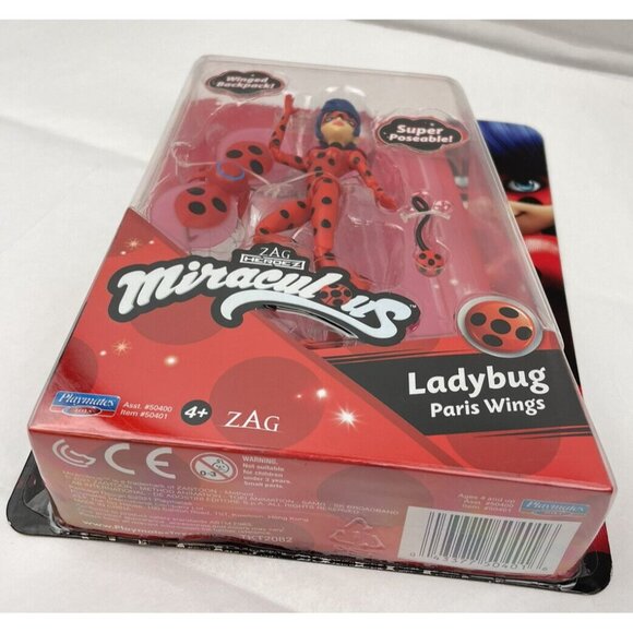 Miraculous Ladybug Paris Wings Action Figure 5” - Picture 3 of 5